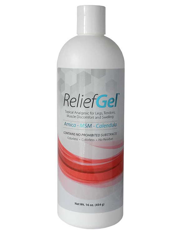 RELIEF GEL FOR HORSES -Topical Pain Relief for Horses. Relief Gel for Horses.