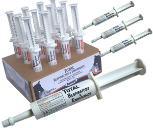 Ramard Total Respiratory & Endurance Syringe for Horses-Enhance Strength Performance- Support The Body's Ability to Combat Mucus & Seasonal Allergies. Effective Animal Vitamiin. Will enhanced performance and race times through enhanced oxygen utilization.