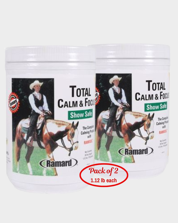 RAMARD TOTAL CALM & FOCUS SUPPLEMENTS FOR HORSES - Horse Calming & Behavior Supplements