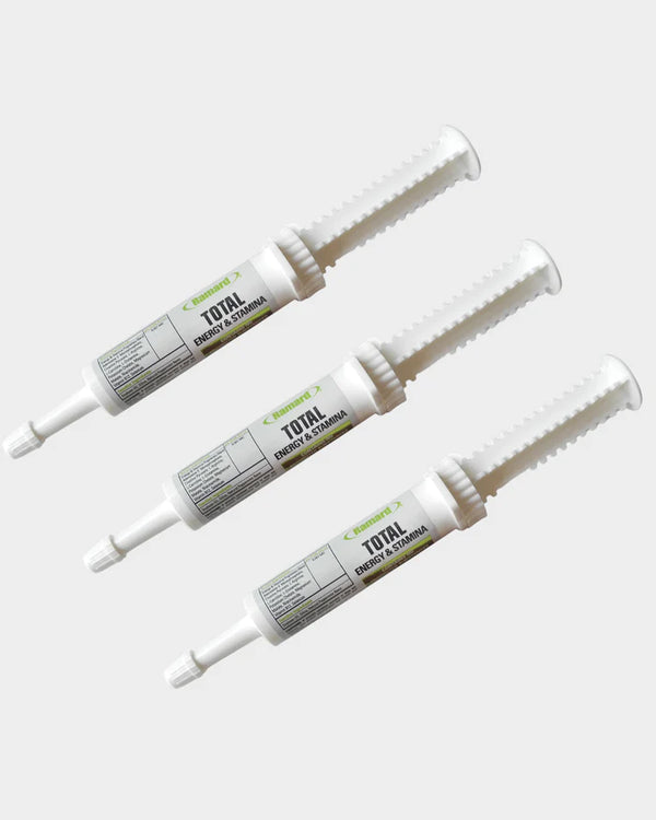 RAMARD TOTAL HORSE ENERGY & STAMINA SUPPLEMENTS IN SYRINGE - promotes optimum levels of stamina and reduces recovery time