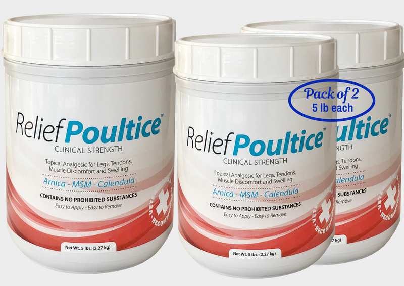 RELIEF POULTICE FOR HORSES - Runner's Relief Poultice.