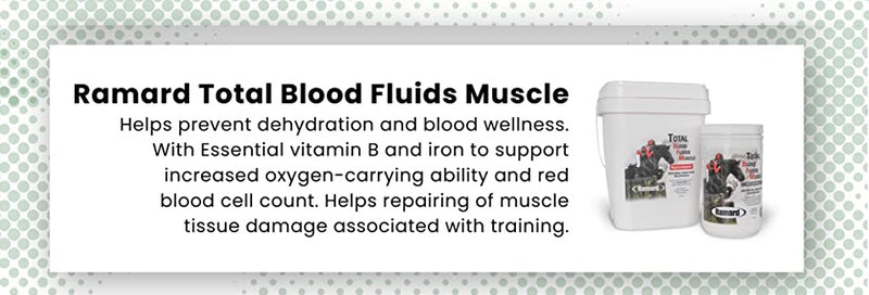 TOTAL BLOOD FLUIDS MUSCLE FOR HORSES - Horse Muscle Supplements.